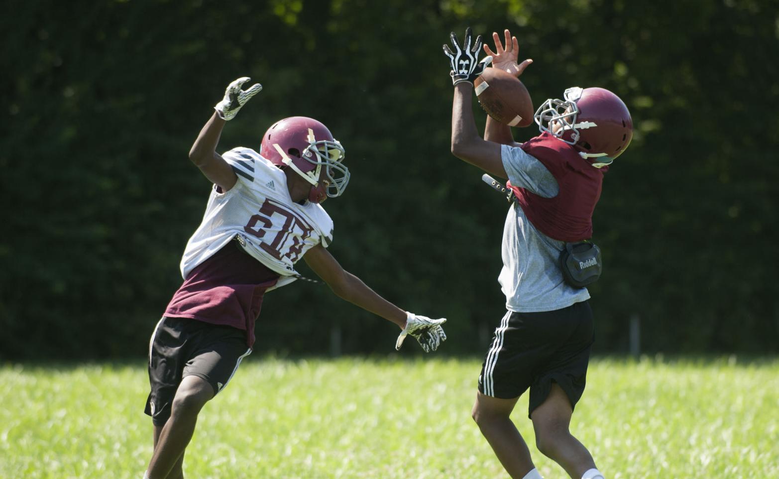 Trinity Football Practice